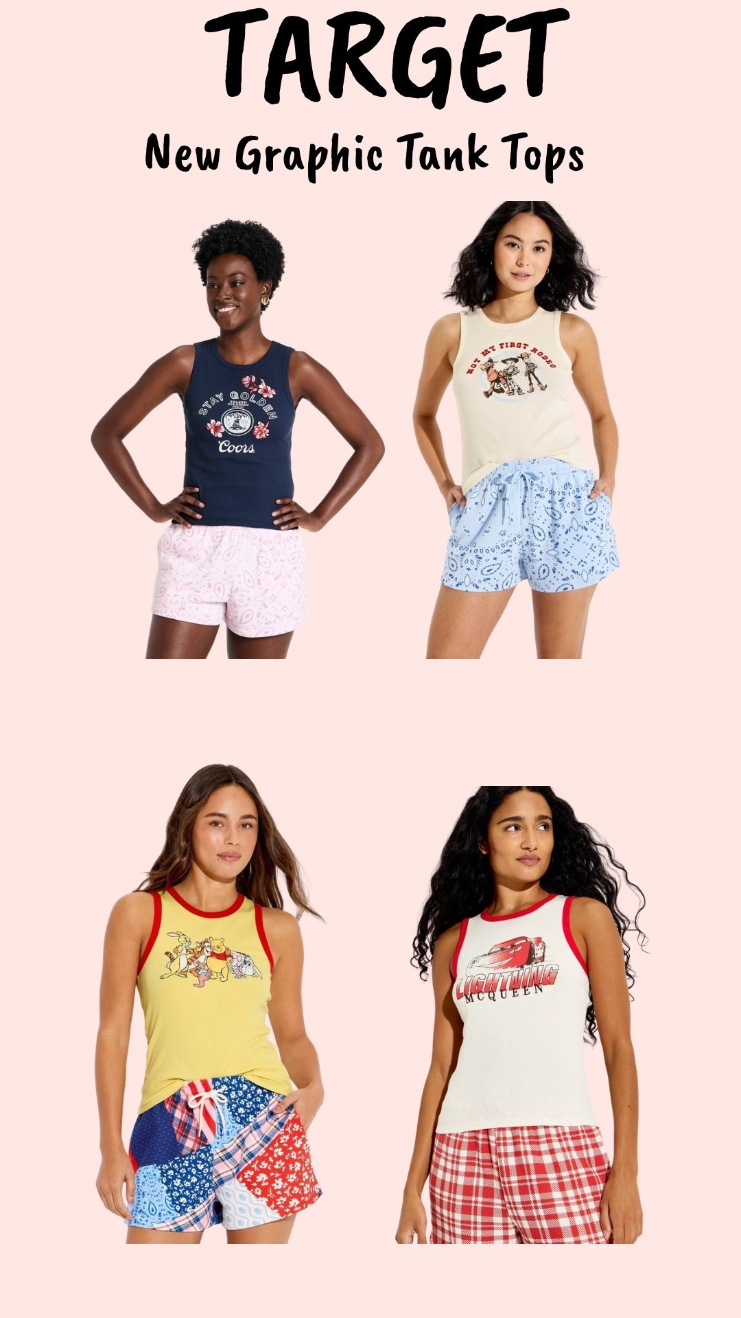 Cutest graphic tank tops 😍