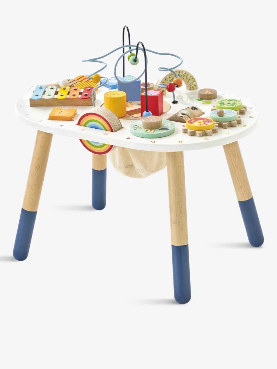 Activity wooden toy table 50cm | Selfridges