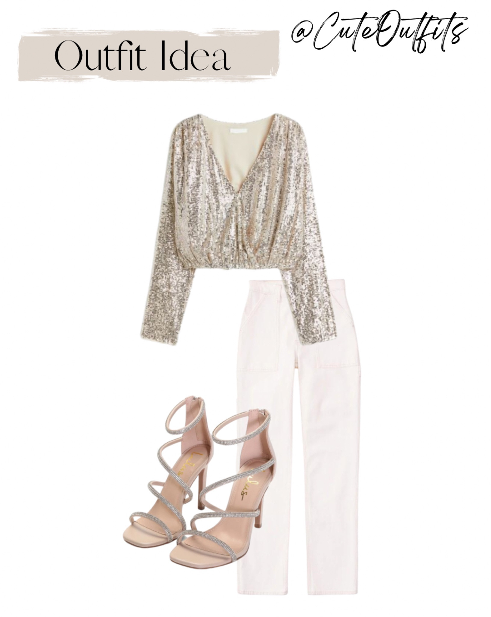 Silver sequin top
Winter white jeans outfit
Rhinestone heels 
Rhinestone sandals 
Winter dress shoes 
NYE top

.
.

winter going outfits winter going out outfit going out tops going out outfits holiday dress dressses outfit women womens blouse blazer holiday cocktail dress party holiday fashion holiday family photos family holiday photos holiday gift guide for her holiday gift holiday heels holiday outfit ideas holiday jumpsuit holiday jacket holiday looks holiday party look holiday midi dress holiday mini dress holiday maxi dress holiday party outfit holiday party dress holiday romper holiday sweater dress holiday party sweater holiday shoes holiday skirt holiday party skirt holiday shirts holiday tops holiday work party outfit work holiday party outfit holiday office party office holiday party holiday office party office holiday office party outfits velvet holiday dress work christmas party outfit party dress bachelorette party birthday party outfit engagement party guest christmas outfit women womens christmas outfit christmas brunch outfit christmas outfit casual christmas party outfit casual christmas party outfit casual christmas outfit christmas dinner outfit christmas day outfit christmas eve outfit family christmas outfits christmas family outfits christmas family photo outfits christmas party dress xmas nye dress nye wedding guest nye outfit nye outfits new years eve dress new years eve outfit new years eve outfits

#LTKsalealert #LTKstyletip #LTKGiftGuide #LTKunder50 #LTKunder100

#LTKshoecrush #LTKSeasonal #LTKHoliday