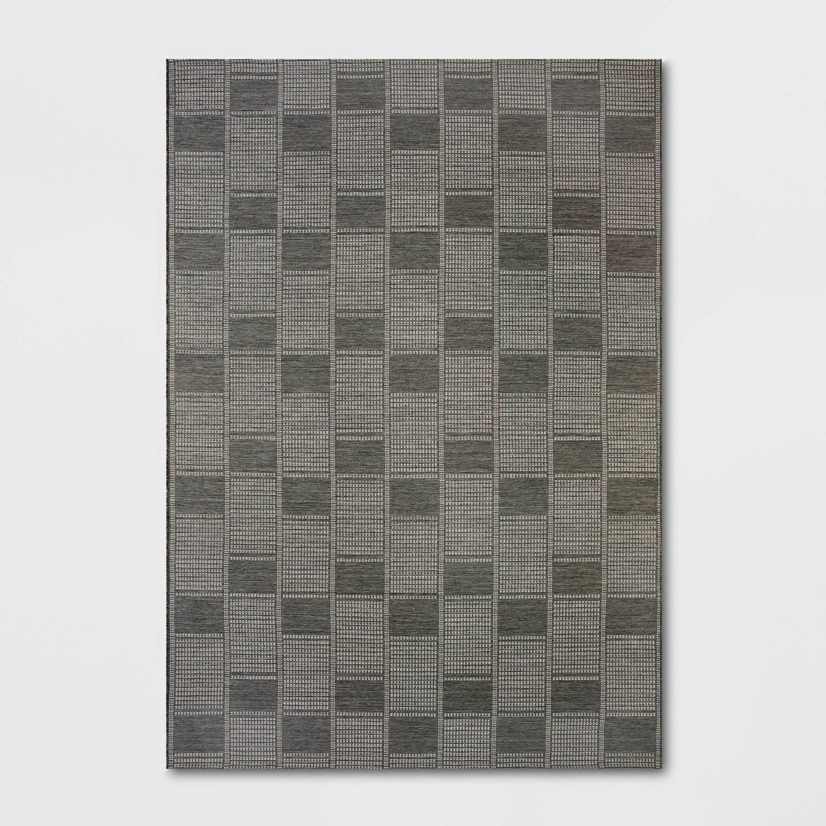 Checkered Bricks Rectangular Woven Outdoor Area Rug - Threshold™ | Target