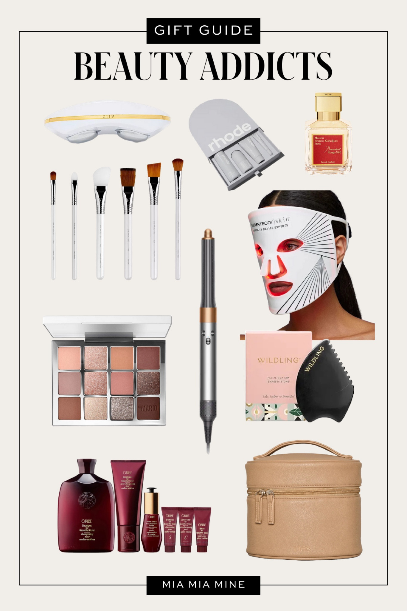 holiday gifts for her
Beauty gift guide for her
Led face mask 
Dyson air wrap
Sigma skincare brushes
Ethereal eyeshadow palette 
Travel makeup bag
RHODE skincare kit
Ziip beauty tool
Oribe hair care set

#LTKGiftGuide #LTKbeauty #LTKfindsunder100