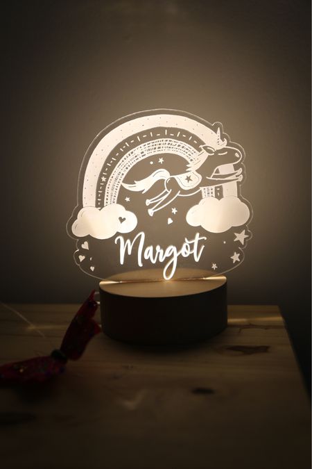 Sweet personalized night light

#LTKhome #LTKkids #LTKunder100