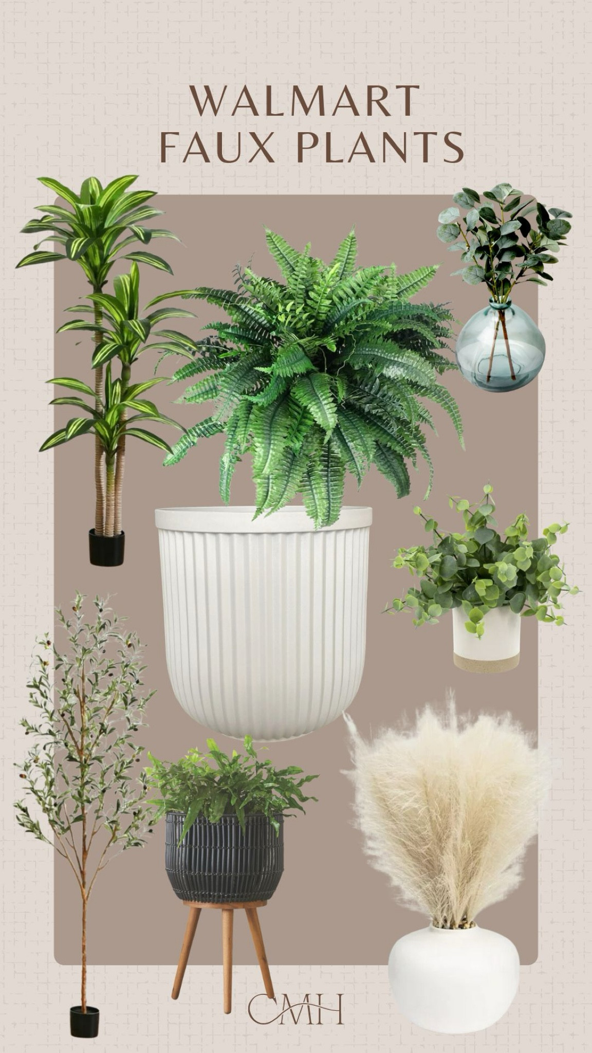 Faux greenery from Walmart #LTKWalmart 

#LTKFamily #LTKHome