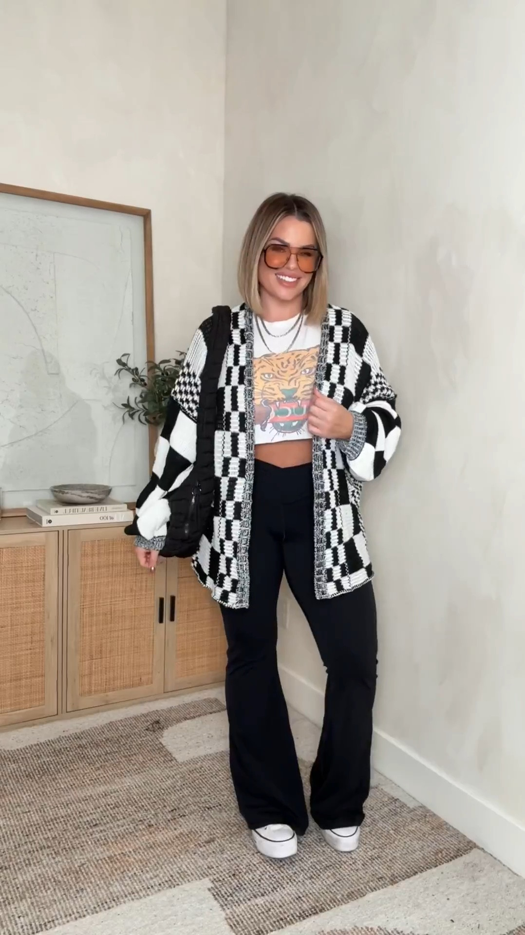 Top L I cut it myself - use code shaynaslife to save $ 
Pants L 32 length 
Sweater XL 
#amazon #leggingoutfits 

Follow my shop @shaynaslife on the @shop.LTK app to shop this post and get my exclusive app-only content!

#liketkit #

#LTKStyleTip #LTKMidsize