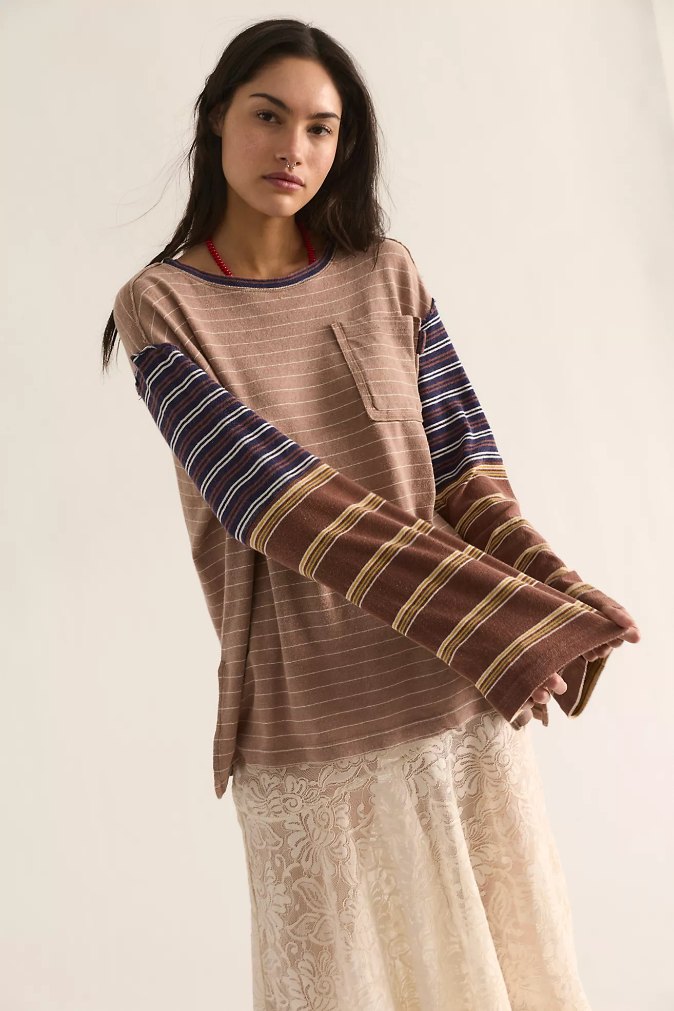We The Free Camp Crush Long Sleeve Tee | Free People (Global - UK&FR Excluded)