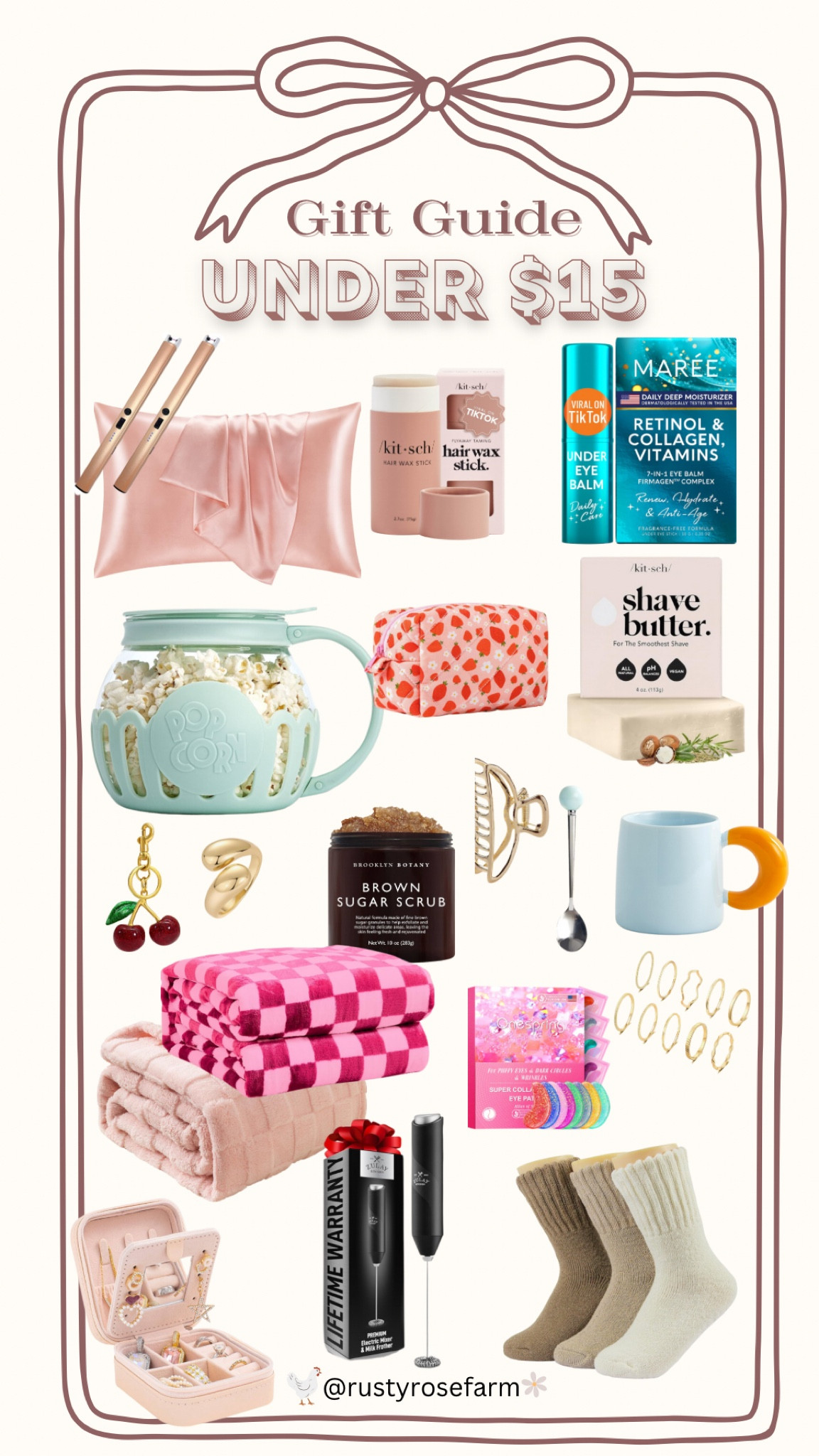 Gifts under $15! For her, teen, teacher, friend, stocking stuffer 

#LTKHoliday #LTKSeasonal #LTKGiftGuide