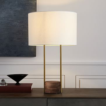 Industrial Outline Table Lamp | West Elm (US)