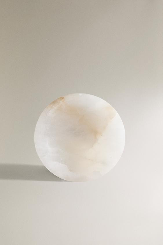 ALABASTER BATHROOM SOAP DISH | Zara US