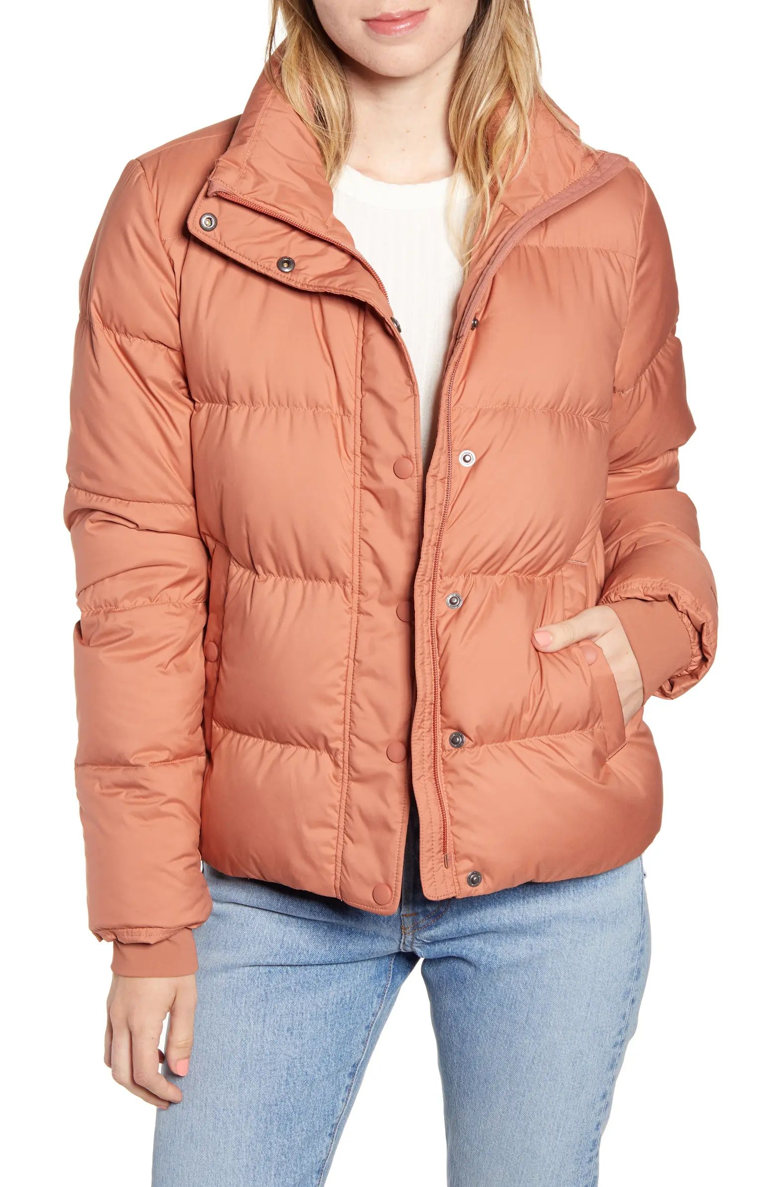 Silent Water Repellent 700-Fill Power Down Insulated Jacket | Nordstrom