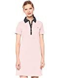 Nautica Women's Easy Classic Short Sleeve Stretch Cotton Polo Dress | Amazon (US)
