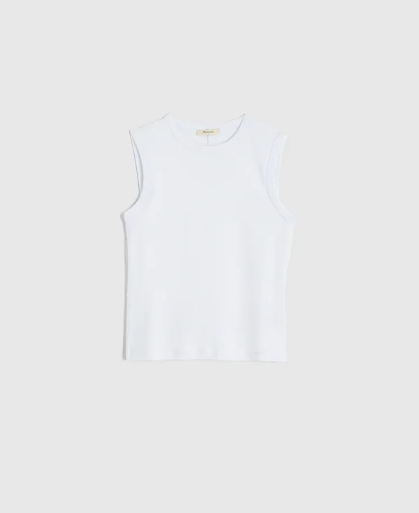 The '90s Shell Tank in Compact Cotton | Madewell