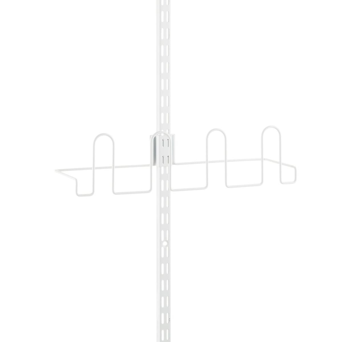 Elfa Utility White Shoe Rack | The Container Store