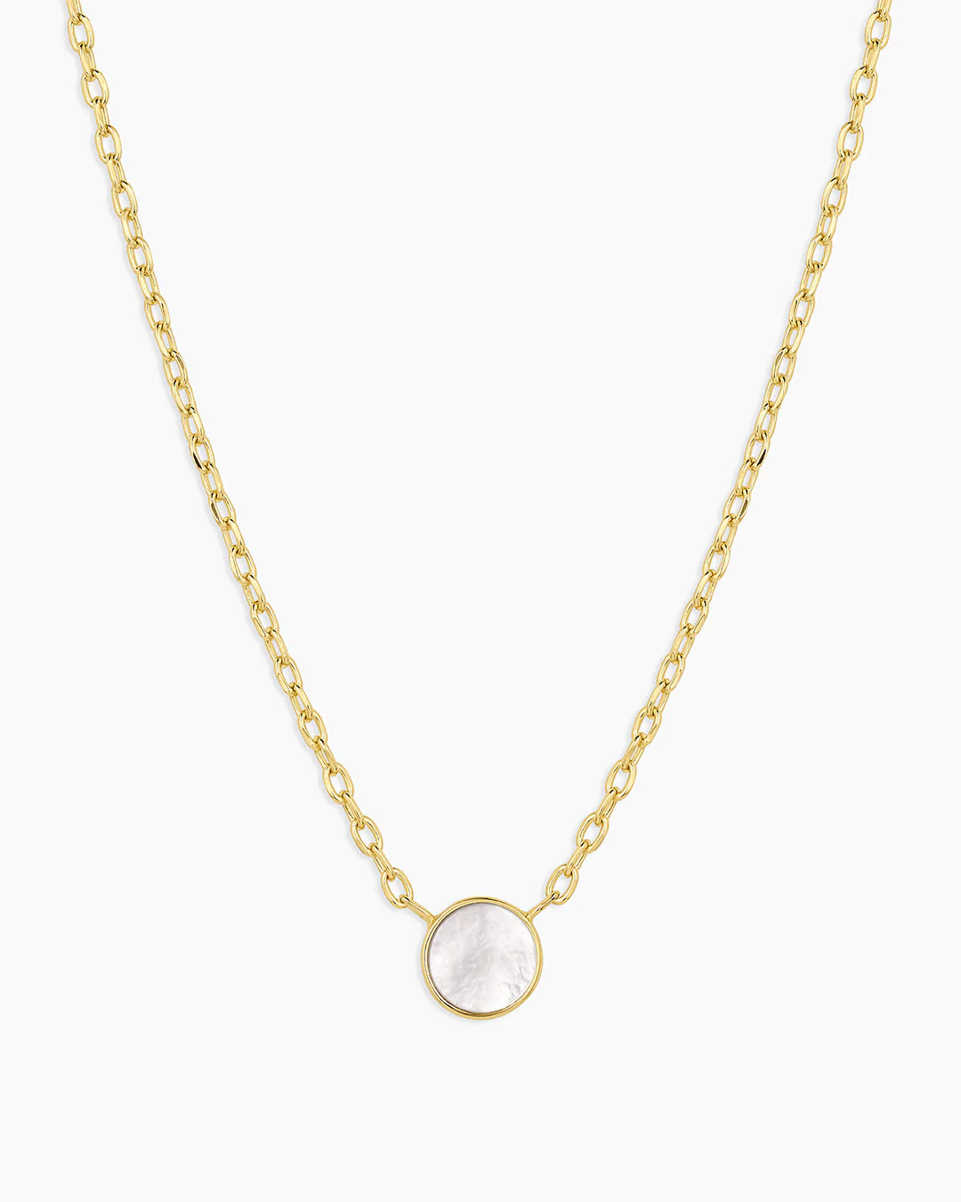 Rose Marble Coin Necklace | Gorjana