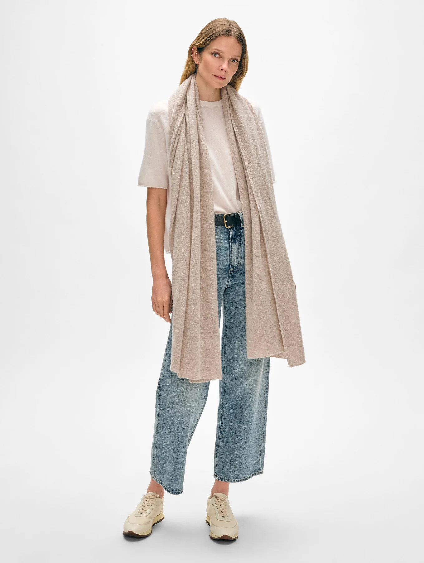 Cashmere Travel Wrap | White and Warren