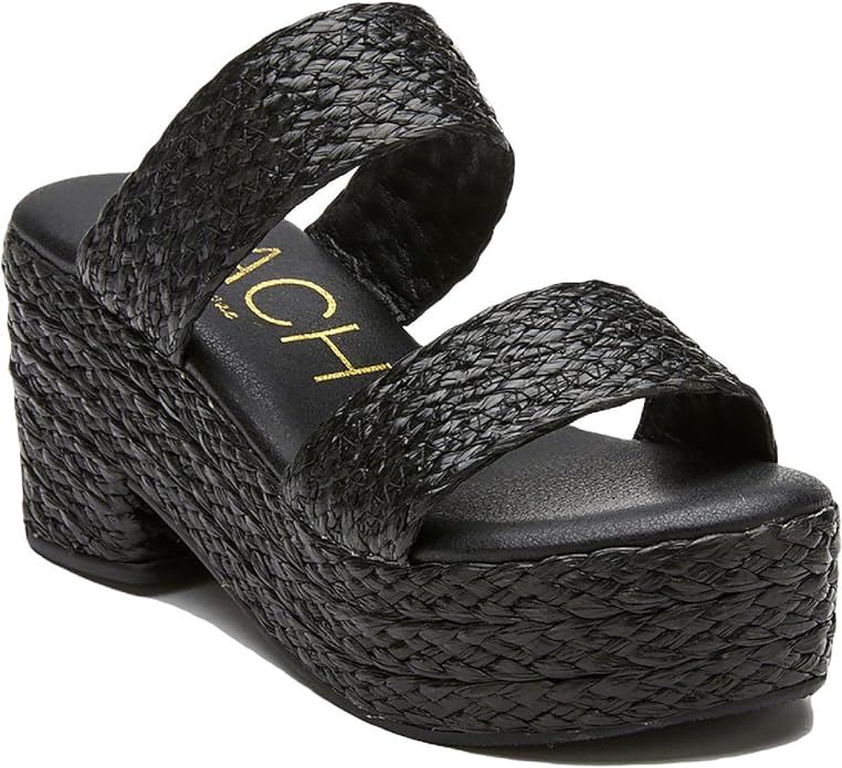 Coconuts by Matisse Women's Platform Slide Sandal, Black, 8 | Amazon (US)