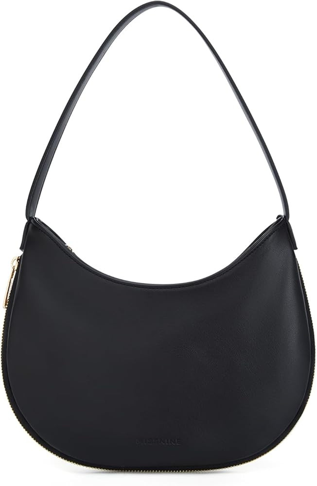 Amazon.com: Missnine Shoulder Bag for Women Small Purse with Expansion Zipper Crescent Clutch Pur... | Amazon (US)