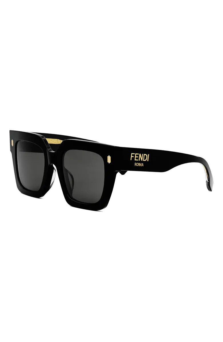 Fendi 'Fendi Roma 50mm Square Sunglasses | Nordstrom | Nordstrom