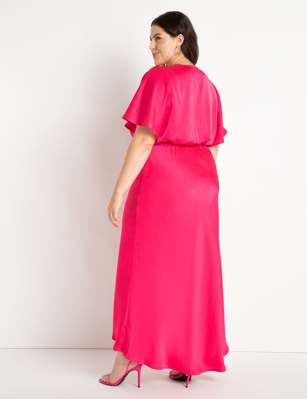 Kimono Sleeve Maxi Dress | Women's Plus Size Dresses | ELOQUII | Eloquii