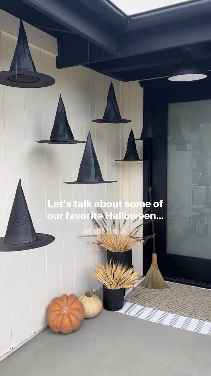 It's officially fall which means it's ltime to start getting spooky! Here is all of our favorite Halloween decor that we've used over the years. My number one are the black crows that I perch on every tree, pumpkin, and tablescape. You guys love the witch hats (I don't blame you, they're so fun) but what about the fireplace skulls? So good. And I know we've all seen the Harry Potter floating candles before but I'm here to tell you that they are super cute in person and actually so easy to put up. And then you can never go wrong with hundreds of bats on your walls or piles of pumpkins everywhere!

Halloween decor 
Fall decor 


#LTKSeasonal #LTKHalloween #LTKVideo