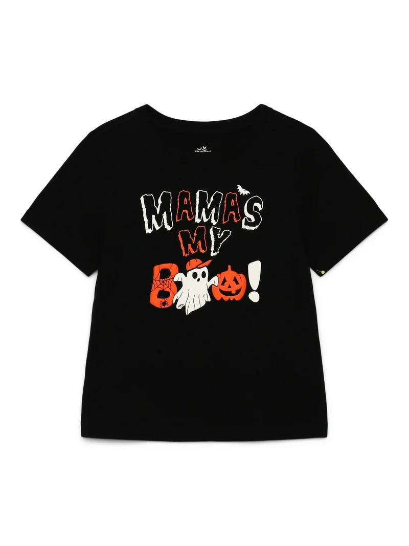 Halloween Toddlers' Graphic Tee with Short Sleeves from Way to Celebrate, Sizes 12M-5T | Walmart (US)