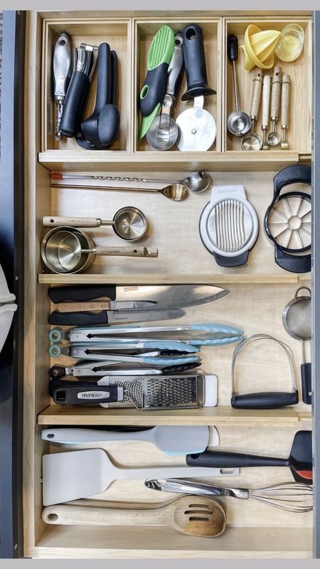 Before < After ✨

When you don't know where to start, start small. Start with a deep breath. Start with a written game plan. Start with a drawer. 

In this kitchen, all of her cooking utensils and silverware were having a big ol' party in ONE drawer. By decluttering the duplicates and space planning, we sorted these contents into TWO drawers. I added order and boundaries with dividers and now it's much more balanced / easy to find / easy to put away. 

#LTKfamily #LTKhome