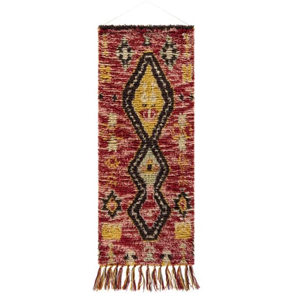 Wool Global Wall Hanging with Rod Included | Wayfair North America