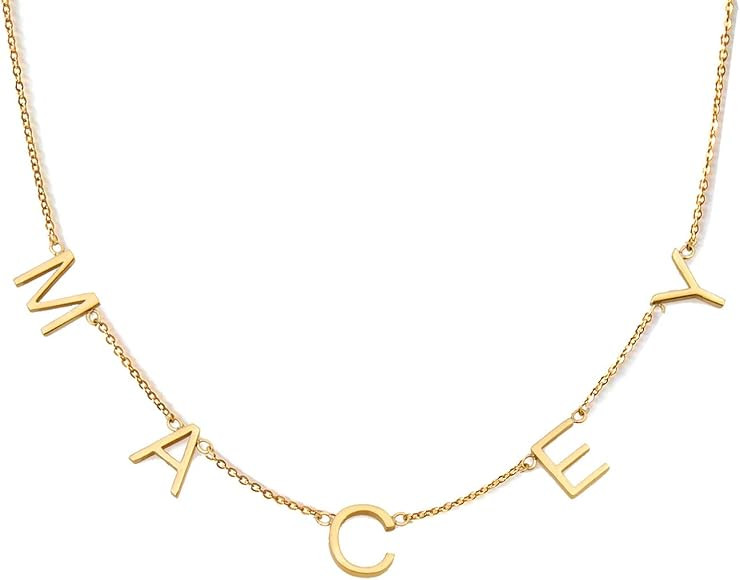 Personalized Name Necklace Custom Any Name Necklaces Graduation Gifts | Amazon (US)
