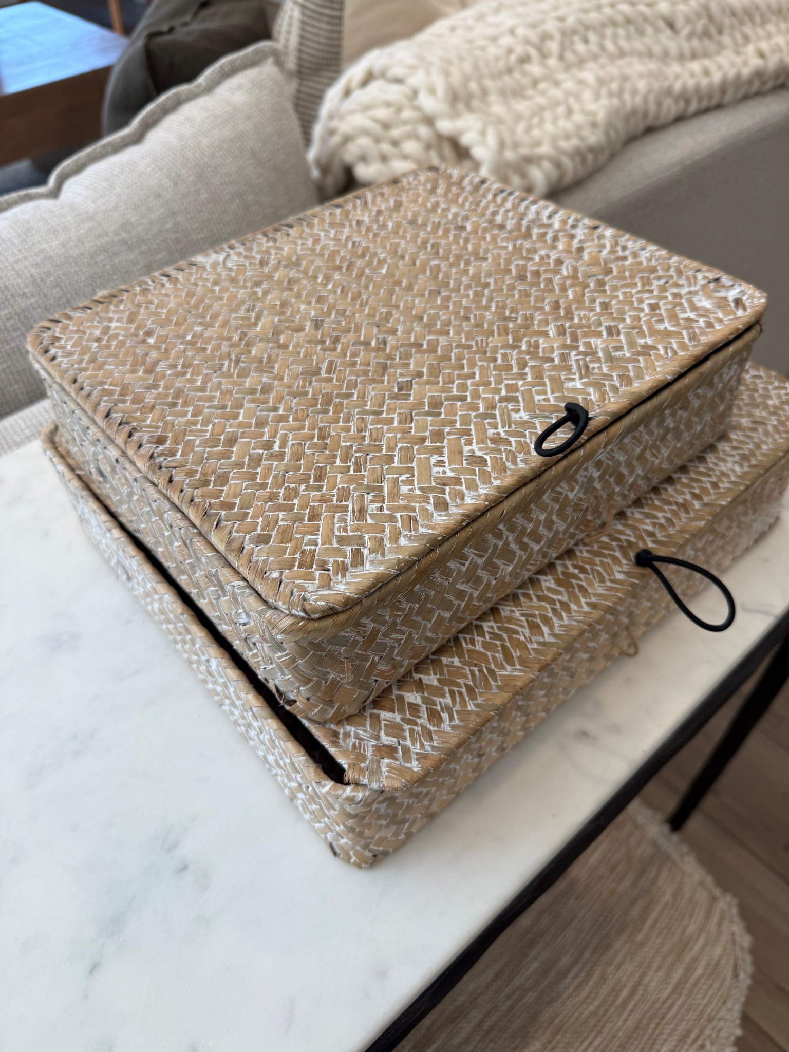 These seagrass boxes are so popular right now! Amazing low price ($25) and major style! 🤎

#LTKHome #LTKSaleAlert