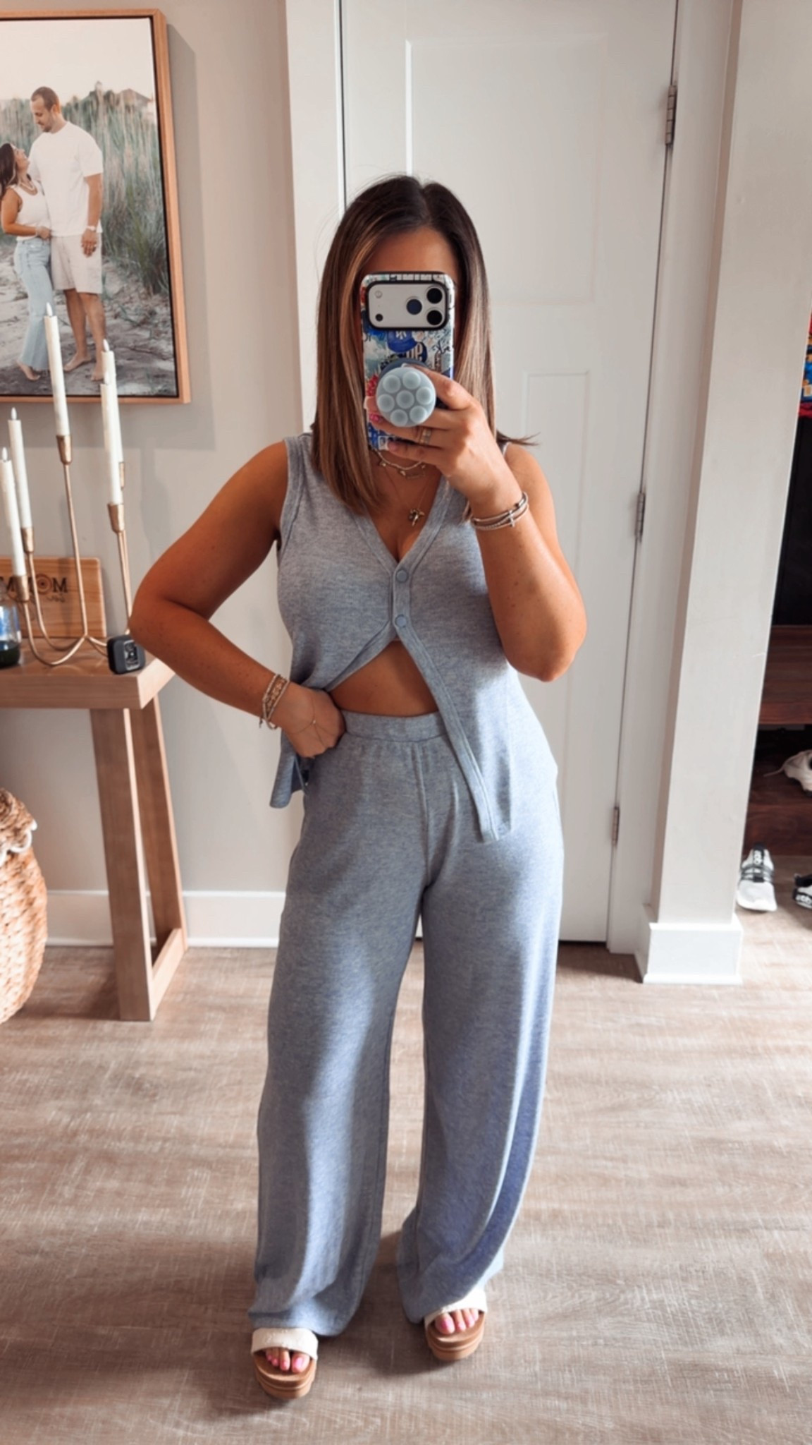 Target set
Small in bottoms
Xsmall in top

#LTKPetite #LTKmomlife #LTKootd