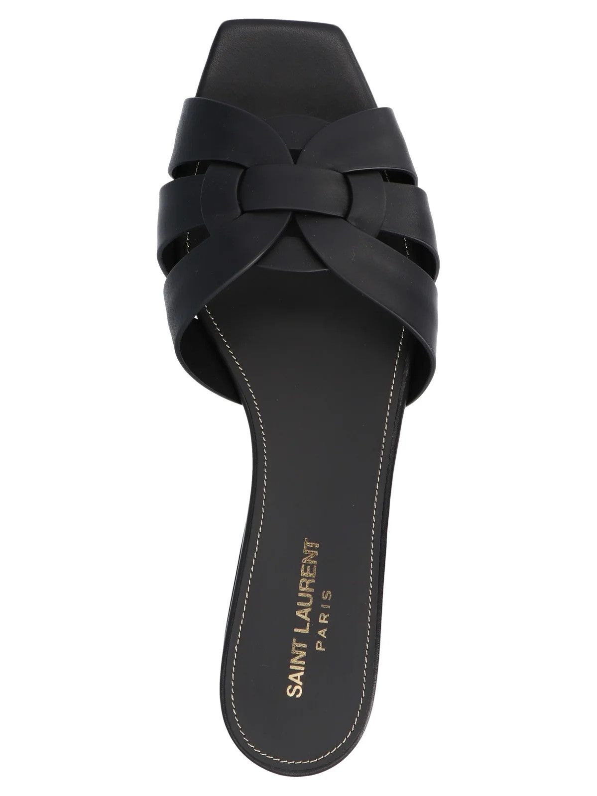 Saint Laurent Tribute Slip-On Sandals | Cettire Global