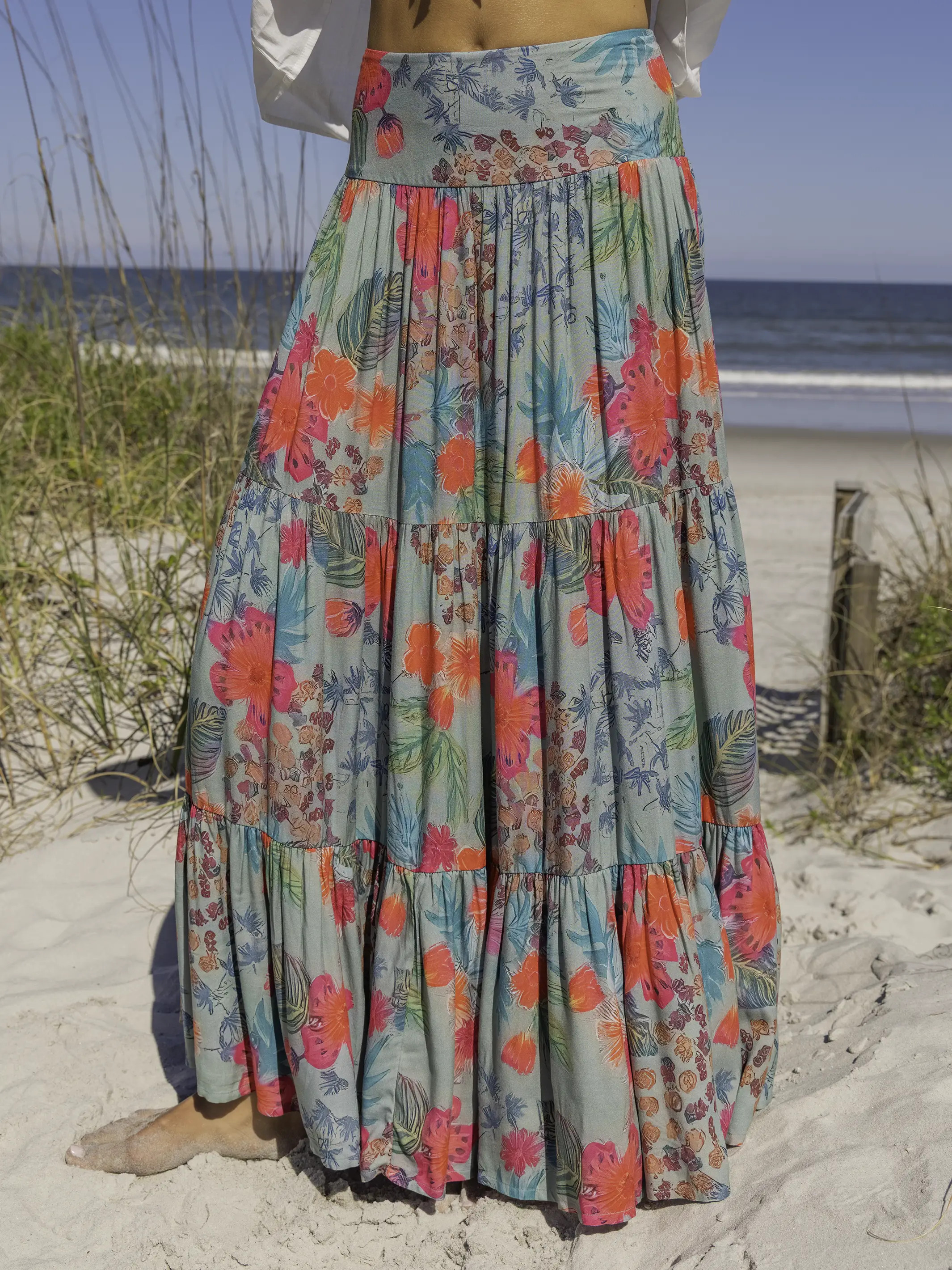 Hanna Convertible Maxi Skirt | Natural Life