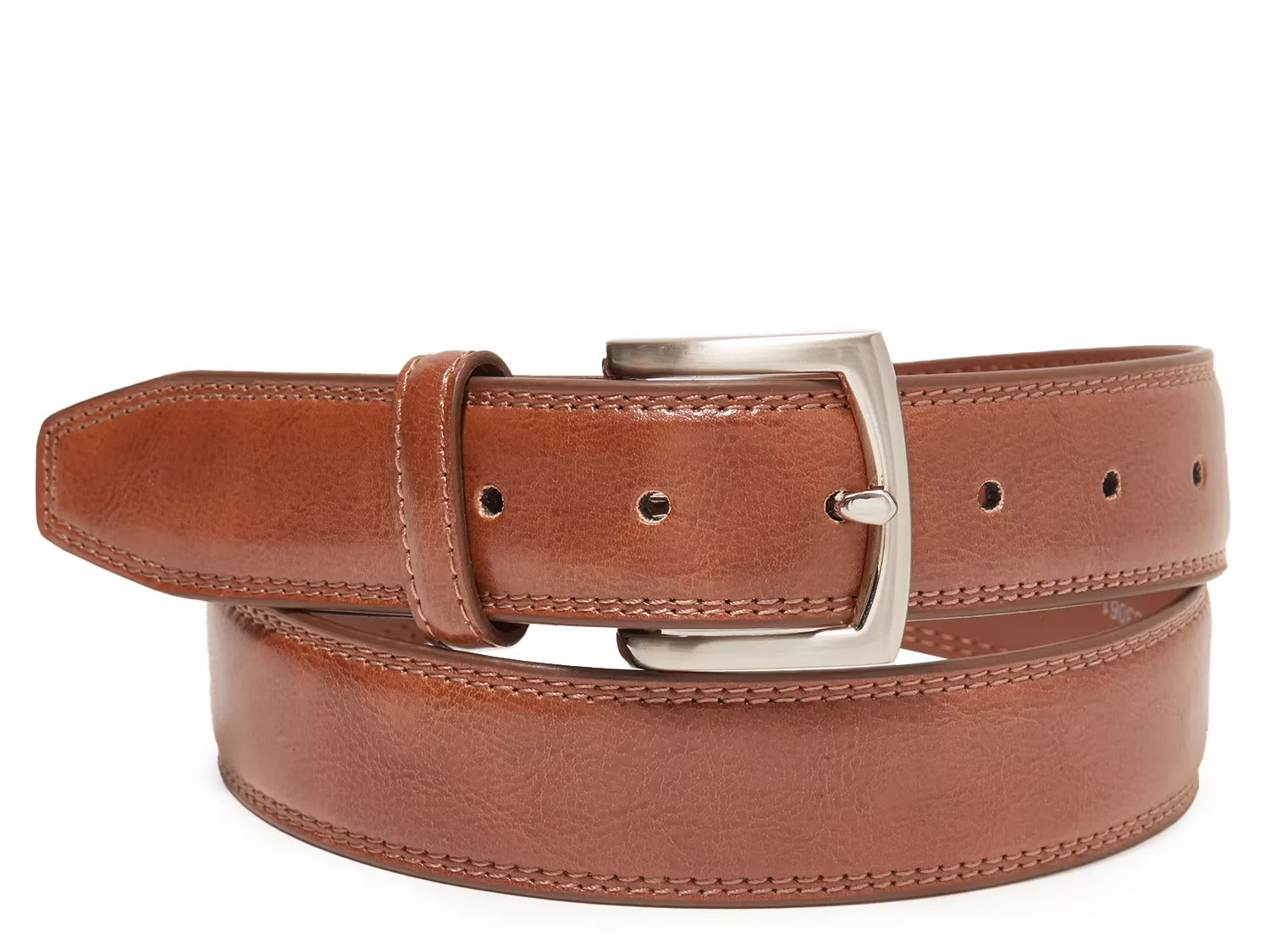 Vince Camuto Double Stitched Belt | Men's | Brown | Size 42 | Belts | DSW