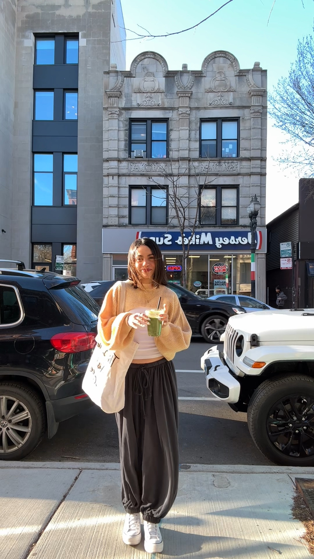 Wearing a XS top and pants!