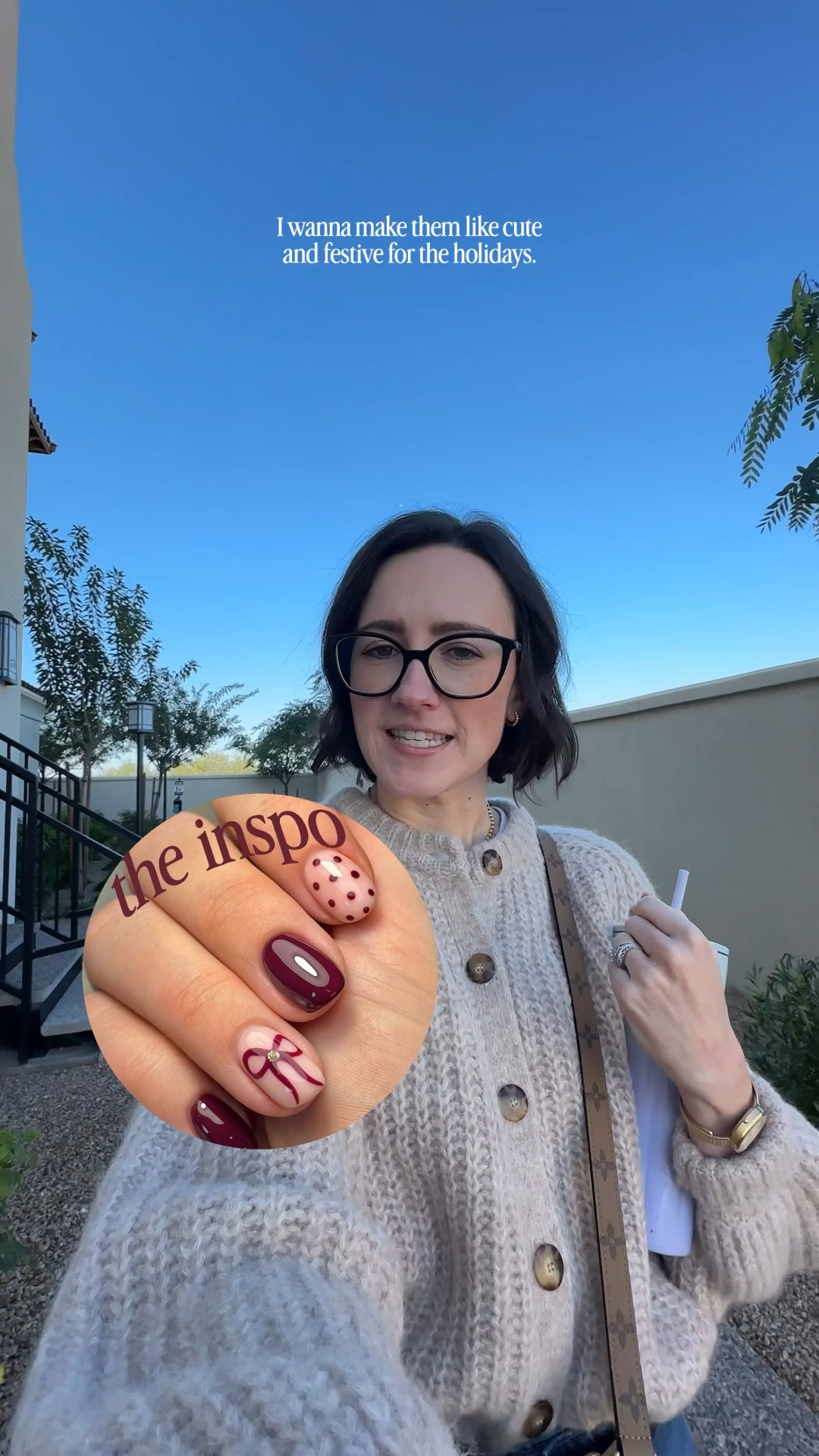 Saturday mini vlog taking you to my nail appt! I wanted to do a festive manicure before my mom and I go on our Christmas markets cruise & I love how they turned out 😍🎄

#LTKHoliday #LTKdayinmylife #LTKselfcare