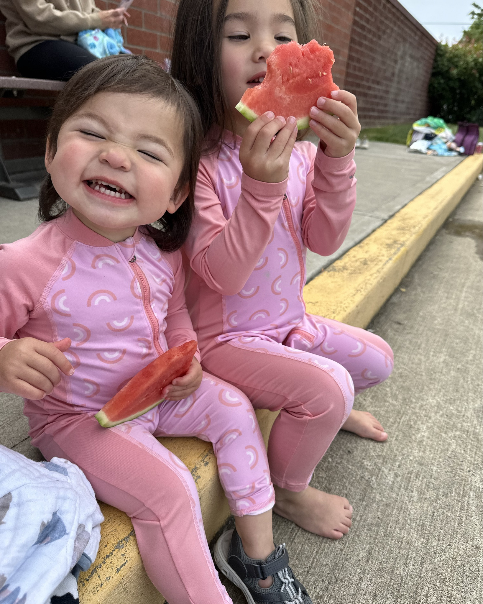 Long sleeve full coverage toddler baby kid swimwear 





Motherhood mom life toddlers kids babies sun protection pool summer play water outside 