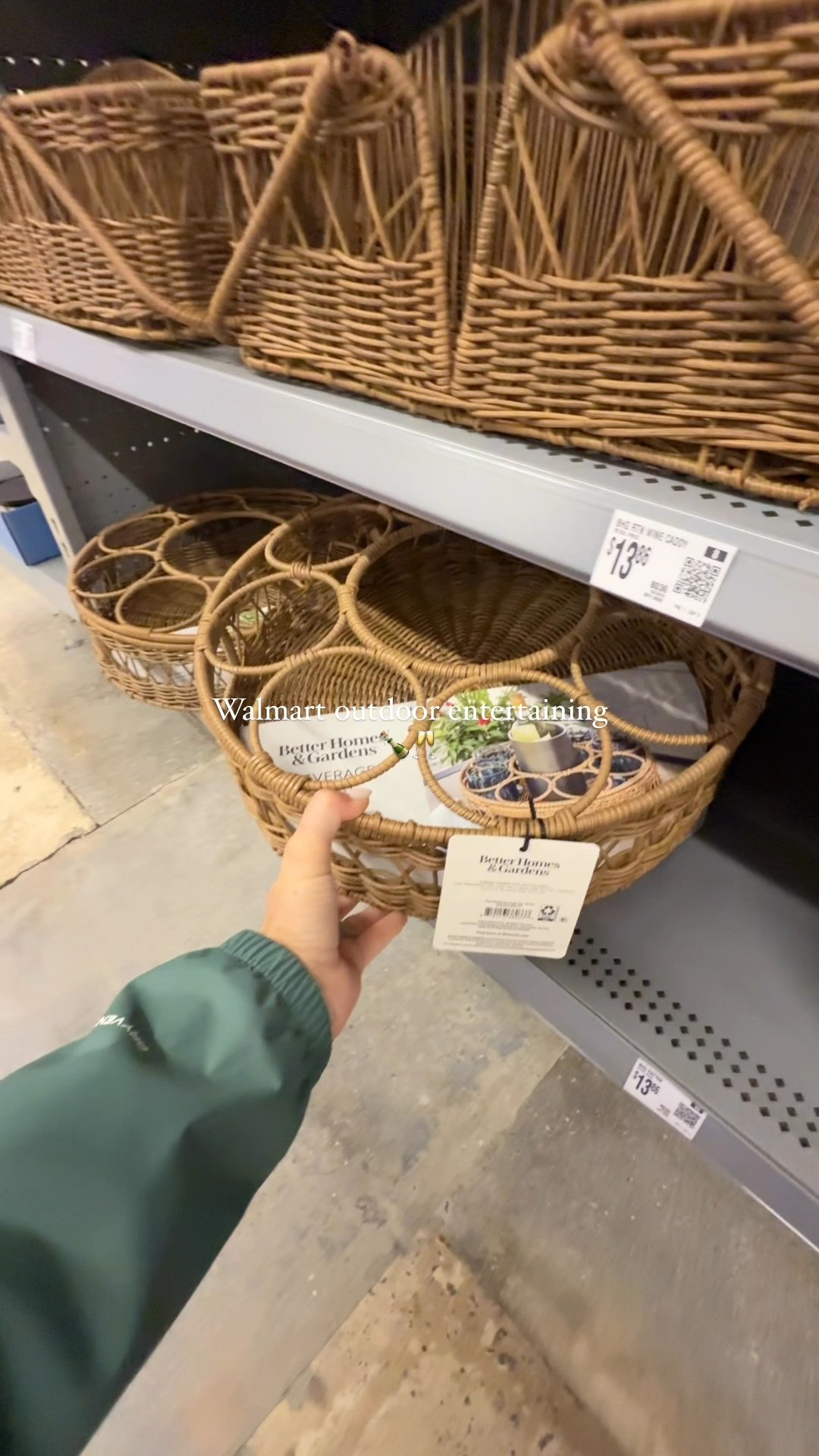 outdoor beverage tray 🍷

#LTKSeasonal #LTKHome #LTKFindsUnder50