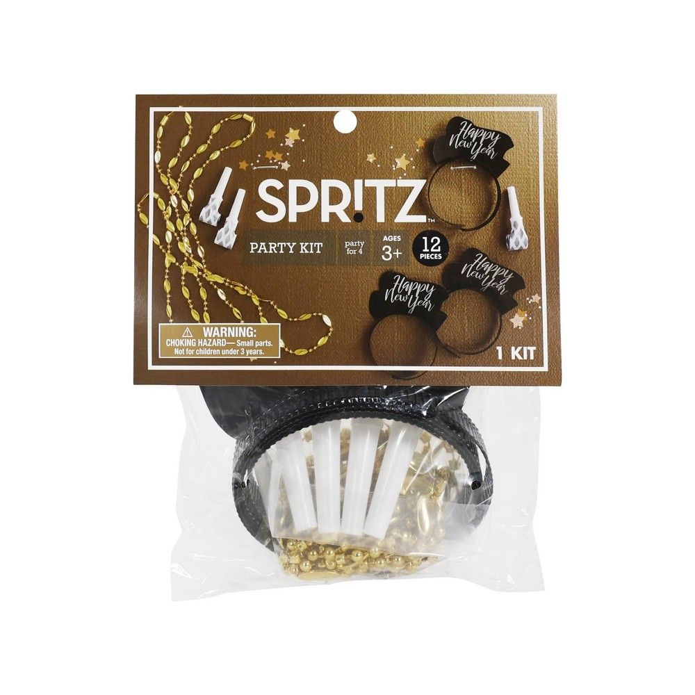 12ct NYE Wearable Party Accessory Pack - Spritz | Target