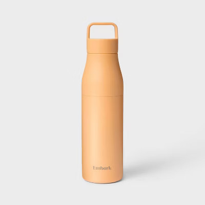 24oz Water Bottle - Orange - Embark™: Stainless Steel, Portable Drinkware | Target