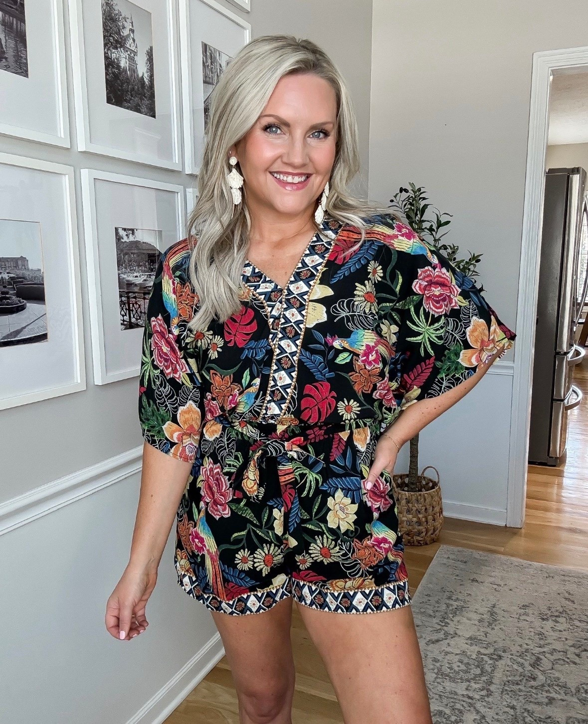 This set is such a statement in the best way. The bold floral print is so fun for summer, and I love how the matching top and shorts make it feel styled without any effort. Just add sandals or sneakers and you’re out the door.

floral matching set summer outfit bold print outfit two piece set vacation outfit idea casual summer look effortless outfit bright floral style warm weather outfit matching set outfit lovelylifestyling 

#LTKSeasonal #LTKTravel #LTKootd