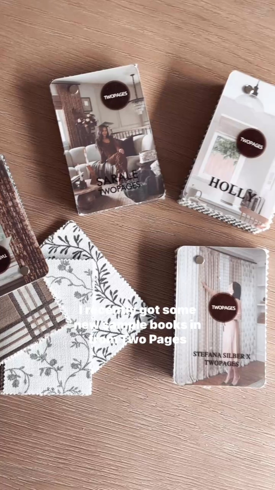 New print sample books in from Two Pages Curtains. 

If there is a print you are considering that you would like me to film for you, just let me know in the comments! 

Also, let me know if you need a recommendation of which fabric or print might look best in your home. 

You can use code: MENDEZMANOR for 26% off your Two Pages order! 👏🏻

#curtains #shades #blinds #homedecor #pillows #prints #pattern



#LTKSaleAlert #LTKmomlife #LTKHome