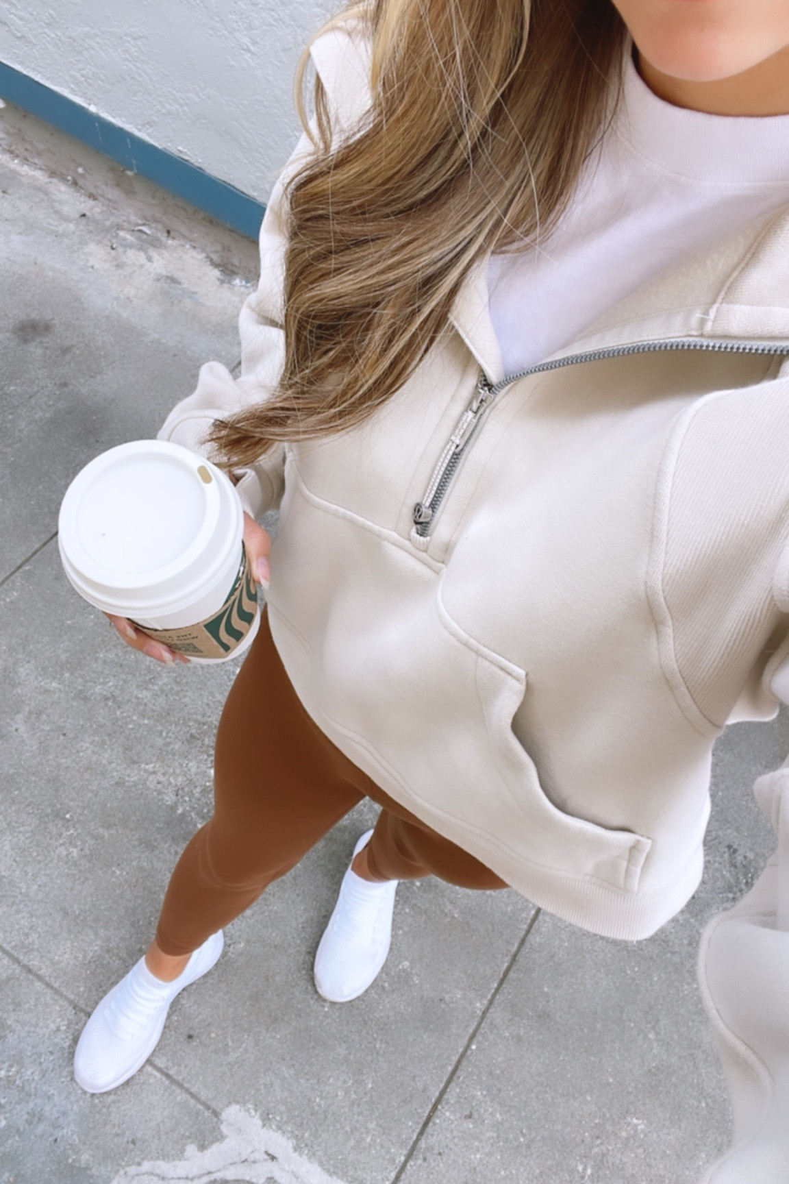 Lululemon fall outfit
Align leggings in roasted brown- 4
Scuba hoodie in natural ivory- xs/s
Apl white sneakers

Casual outfit, athleisure, cozy outfit, petite, travel outfit, airport outfit 

#LTKstyletip #LTKSeasonal #LTKfit