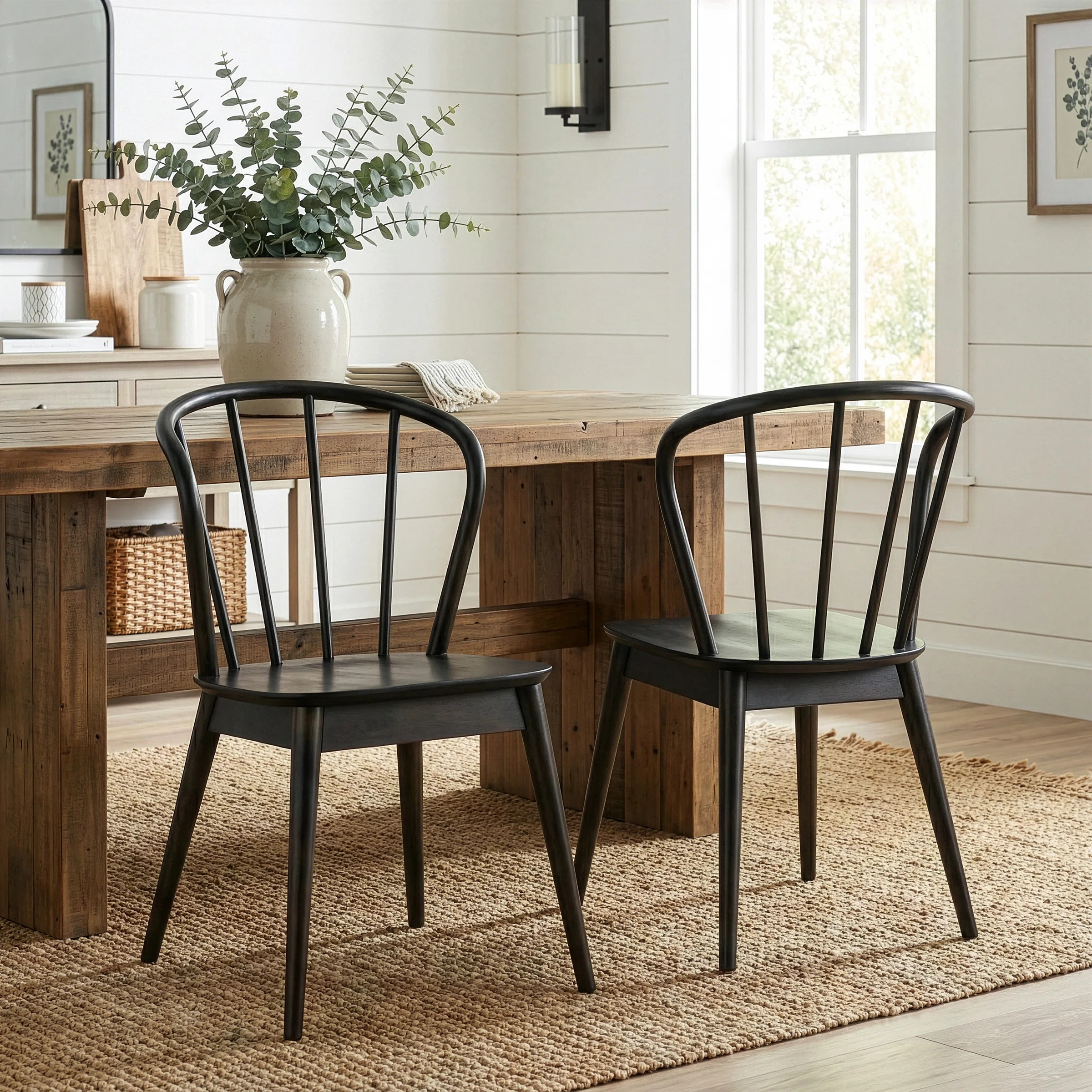 Kimmori 18'' H Solid Wood Side Chair (Set of 2) | Wayfair North America