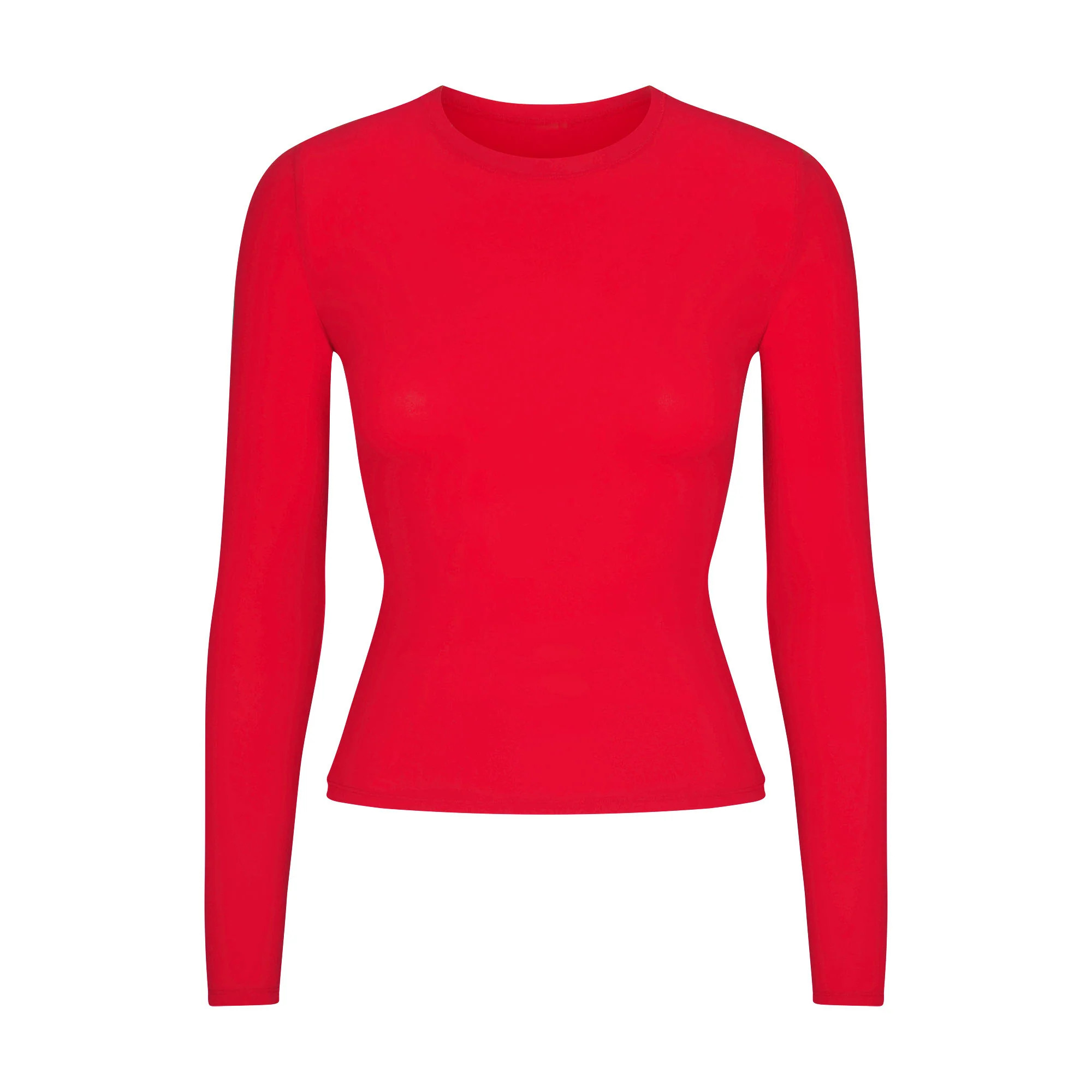 LONG SLEEVE T-SHIRT | SKIMS (US)