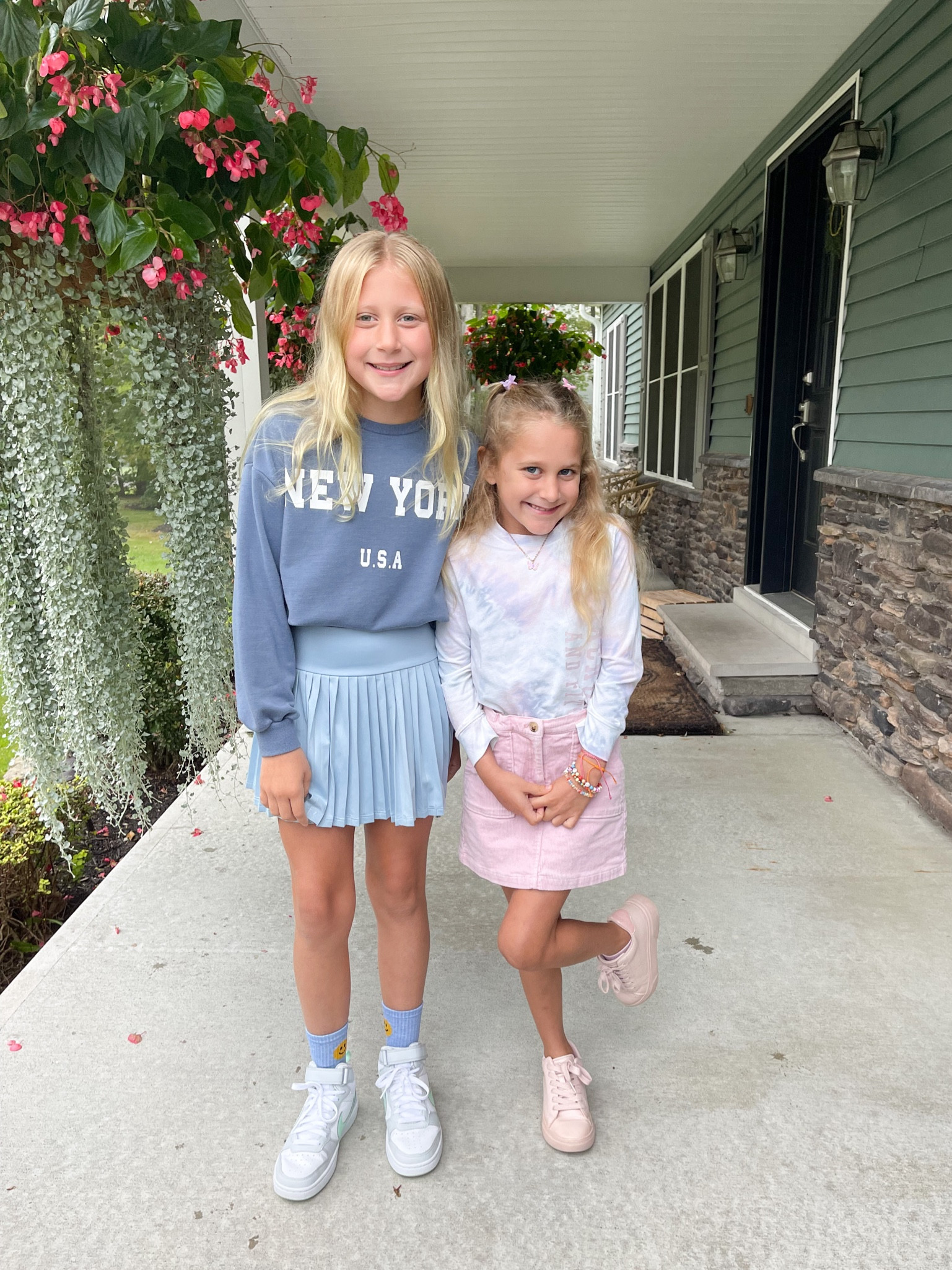 girls school outfit, tween outfit, girls ootd, kids fashion, girls sneakers, school outfits, girls hairstyle, school outfit, cute outfits, outfit inspo, ootd, outfit ideas for girls, outfits for school, girls jewelry, girls necklace, girls skirt, girls pink tee, girls fall outfit

#LTKSeasonal #LTKkids #LTKstyletip