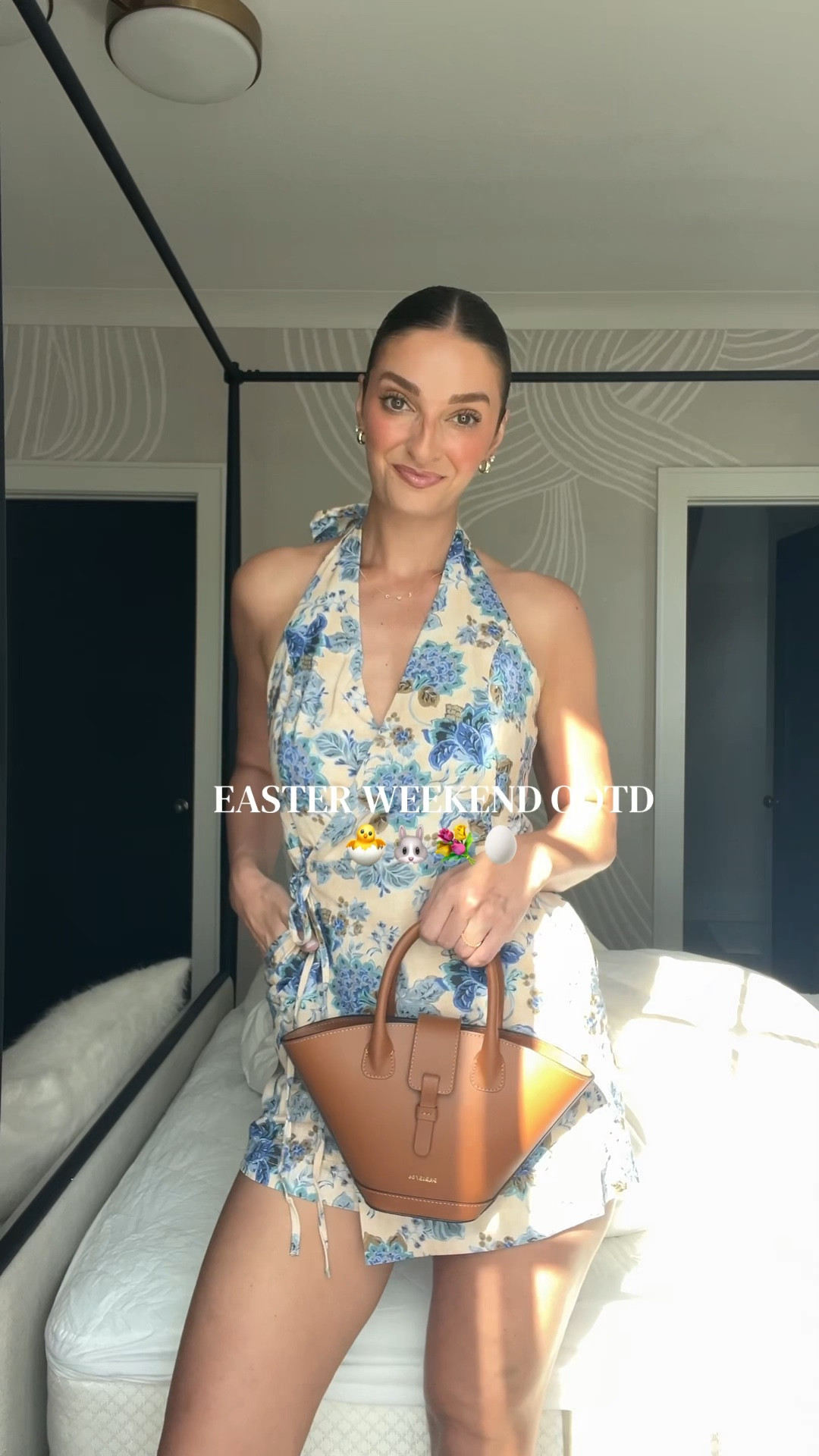 Easter weekend OOTD! This is the cutest spring outfit / spring dress! It’s actually a skort which I love. Wearing a size small and it runs true to size. 