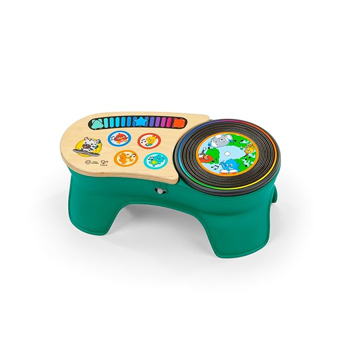 Baby Einstein + Hape DJ Discovery Musical Toy Turntable, Ages 6 Months and Up | Amazon (US)