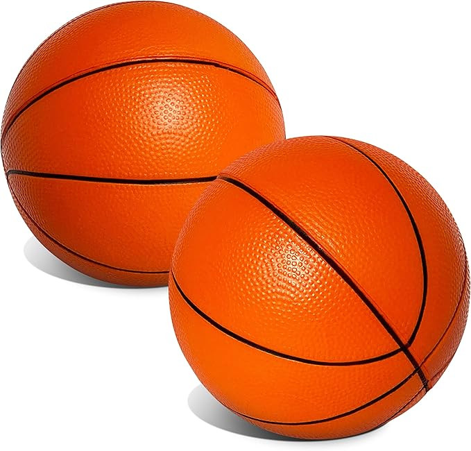 Mini 5” Orange Foam Basketballs for Skywalker Sports Trampoline Basketball Hoop Game | Replacem... | Amazon (US)