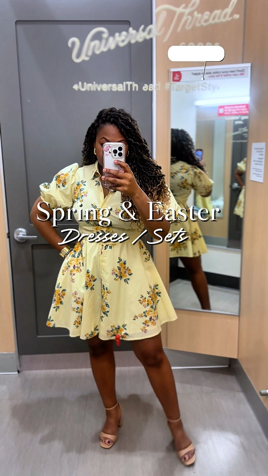 Spring and Easter dress @Target 

Wedding guest dress, church dress, brunch dress, special occasion dress, shirt dress, midi dress, knee length dress, belted dress, fit and flare dress, short sleeve dresss

#LTKWedding #LTKSeasonal