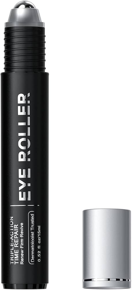 Under Eye Brightener Roller - Caffeine & Retinol Eye Serum for Dark Circles | Amazon (US)