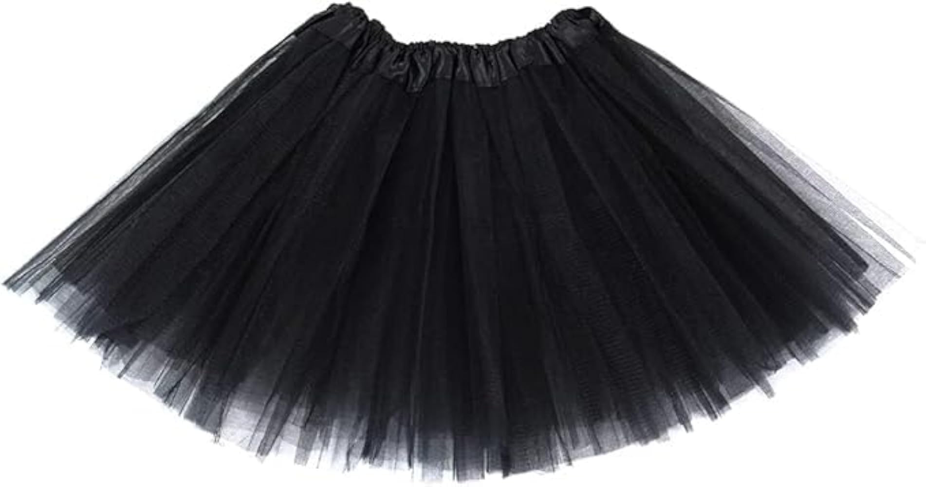 Women's Teen Adult Tutu Skirt Elastic Tulle Tutu Skirt Women Short Dance Ballet Tutu Halloween Ch... | Amazon (US)
